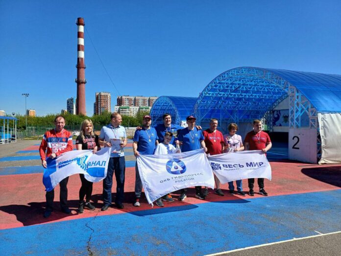 Команды трудовых коллективов Подольска соревновались в городошном спорте и полиатлоне