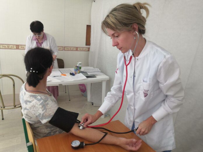 Более 200 человек прошли диспансеризацию в подольском парке