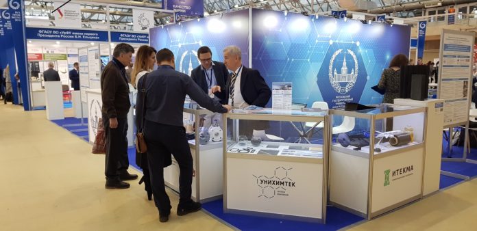 «УНИХИМТЕК» приняла участие в национальной выставке научных разработок «ВУЗПРОМЭКСПО-2019»