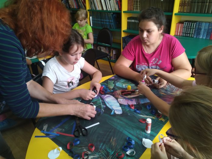 В библиотеке № 4 прошла программа «Главный флаг страны великой»