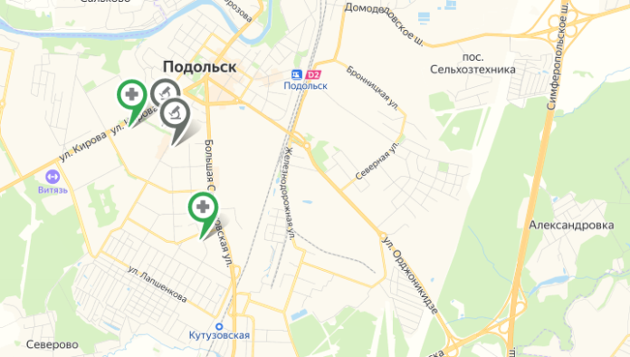 К сведению подольчан: в Подмосковье появилась интерактивная карта пунктов приема анализов на коронавирус