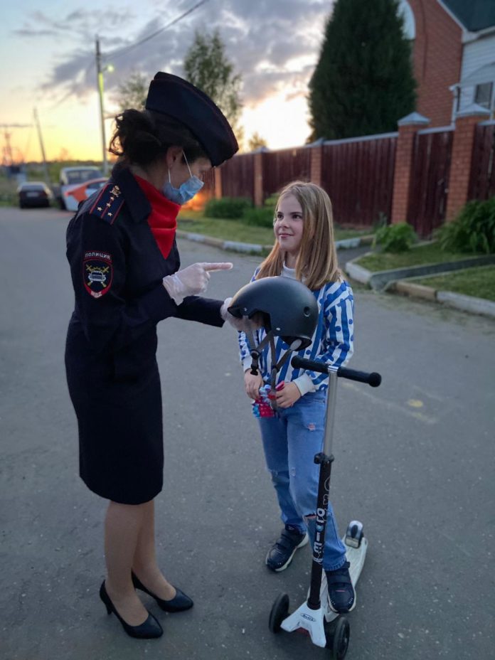 Автоинспекторы Большого Подольска провели профилактическое мероприятие «Двухколесный друг»