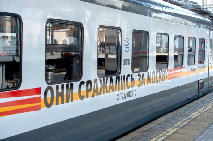 7 мая поезд «Подольские курсанты» отправился в первый рейс