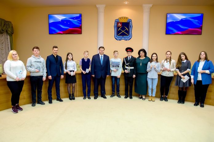 Торжественное вручение паспортов юным подольчанам состоялось 26 декабря в округе