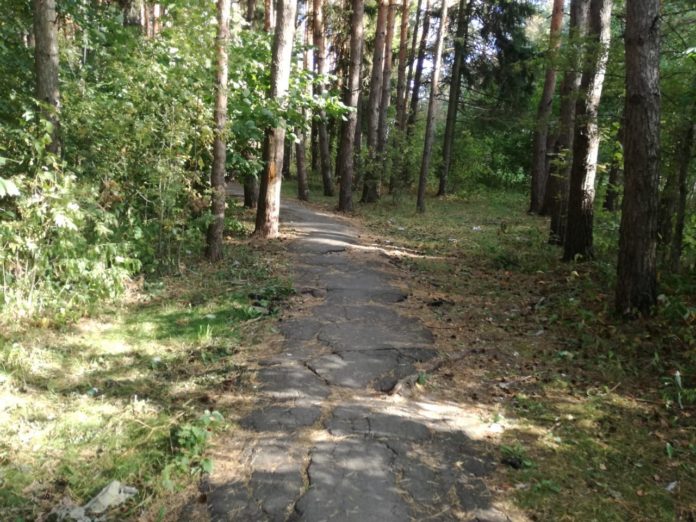 В Климовске запланирован ремонт тротуара от улицы Школьной до моста через Петрицу