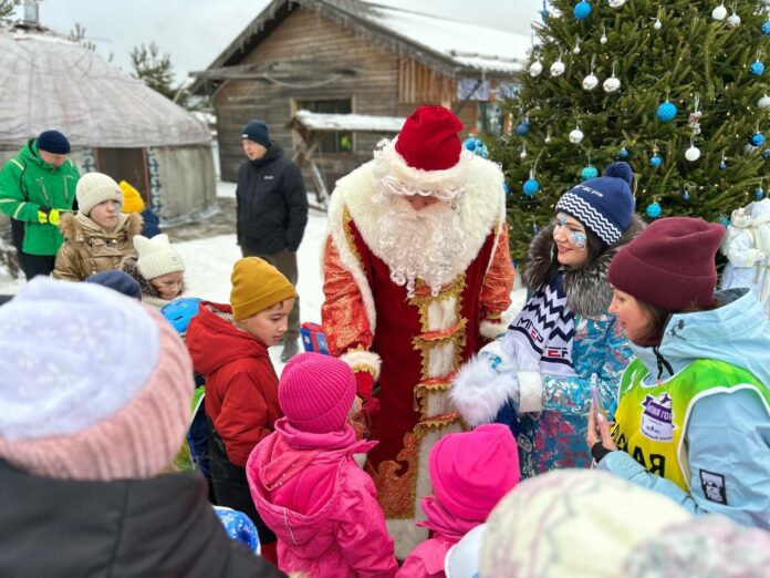 Подольские молодогвардейцы приняли участие в организации и проведении детского новогоднего праздника на территории горнолыжного...