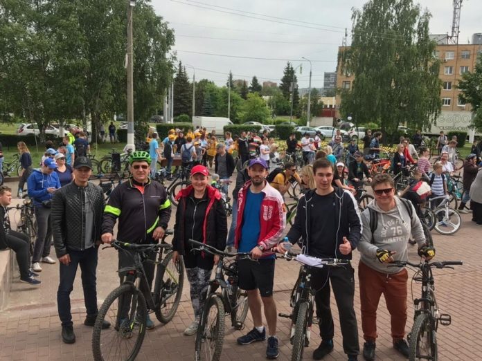 ВЕЛОПРОБЕГ СОСТОЯЛСЯ В ПОДОЛЬСКЕ