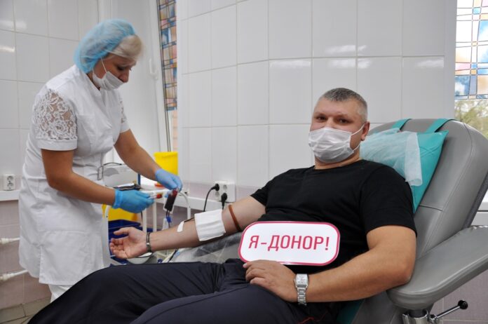 В Подольске полицейские приняли участие в акции «Полицейский донор»