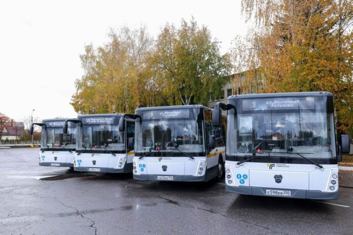 На подольские дороги выйдут еще четыре новых ЛиАЗа