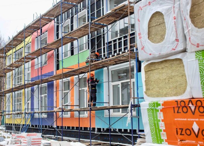 Ведется строительство детского сада на ул. Колхозной в Подольске