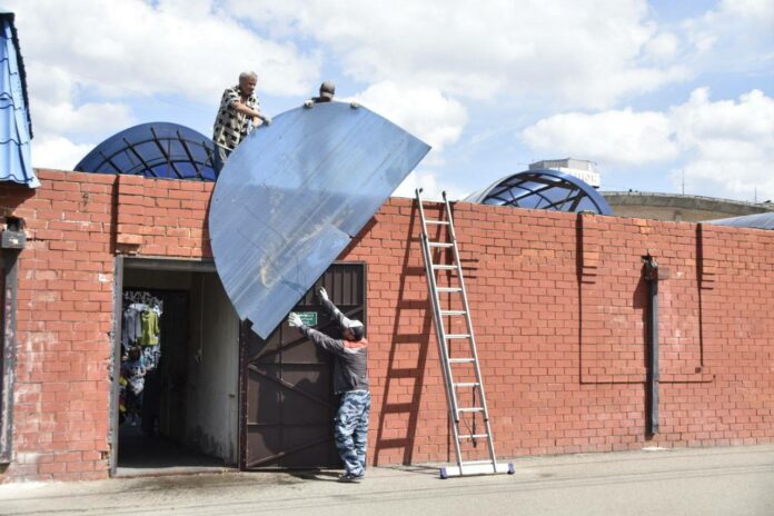 Реконструкция Центрального рынка Подольска продолжается