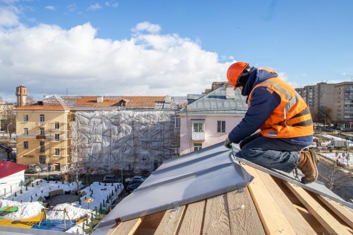 Капитальный ремонт в многоквартирных домах в Большом Подольске продолжается