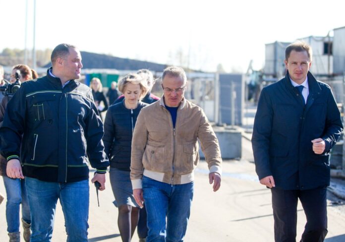 Александр Коган с рабочим визитом посетил Каширский комплекс переработки коммунальных отходов