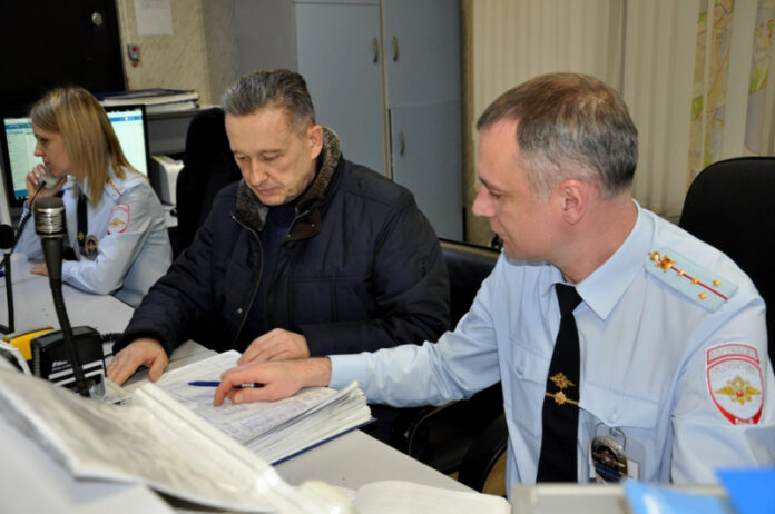 В Подольске председатель Общественного совета при УМВД посетил Дежурную часть