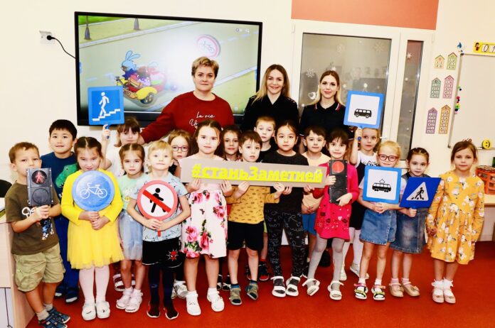 Акция в детском саду «ПДД знай и соблюдай»