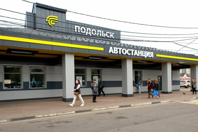 Реконструкция автостанции Подольск завершена на 100%