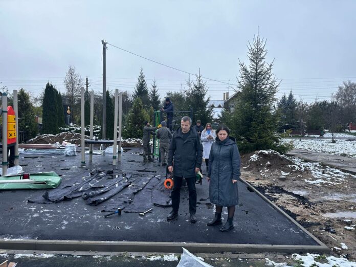 В двух деревнях в Подольске откроют новые детские площадки