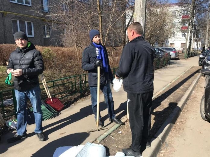 Депутат Городского округа Подольск принял участие в общегородском субботнике