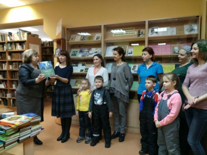 Воспитанники детского сада № 13 «Теремок» приняли участие в акции «Читающий автобус»