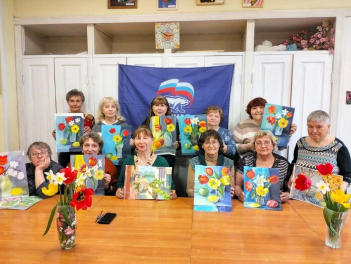 Художники ИЗО группы «Гармония» встретились в рамках проекта «Культура малой родины»