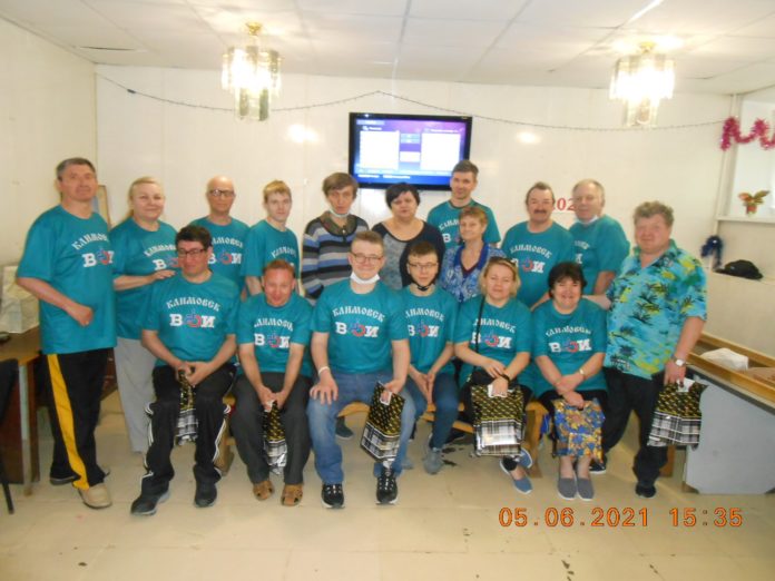 Соревнования по игре джакколо состоялись Климовском обществе инвалидов