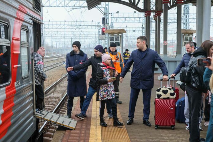 Дети из Белгородской области приехали в Подольск