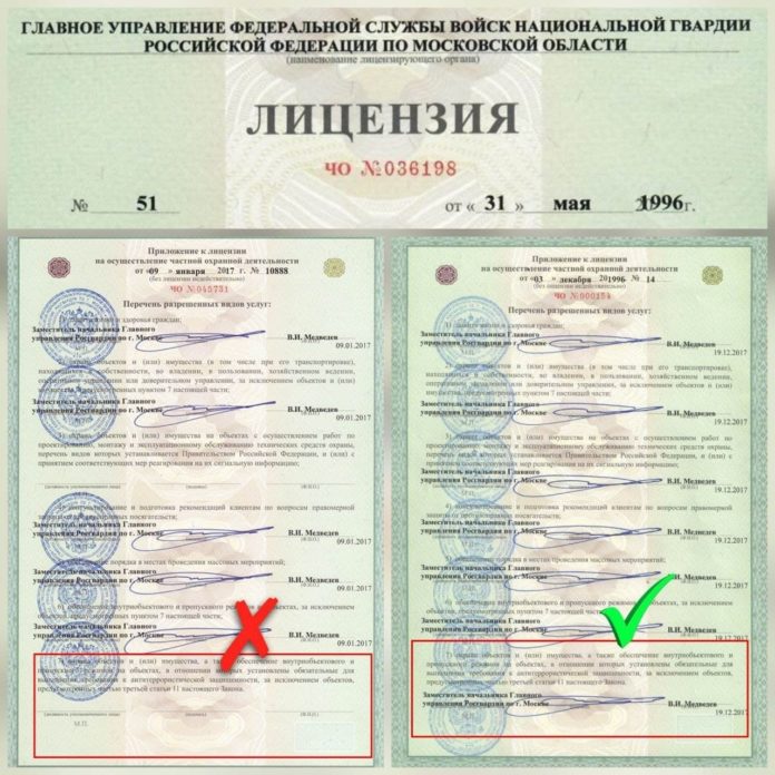 Не каждое частное охранное предпреятие может охранять места c массовым пребыванием людей