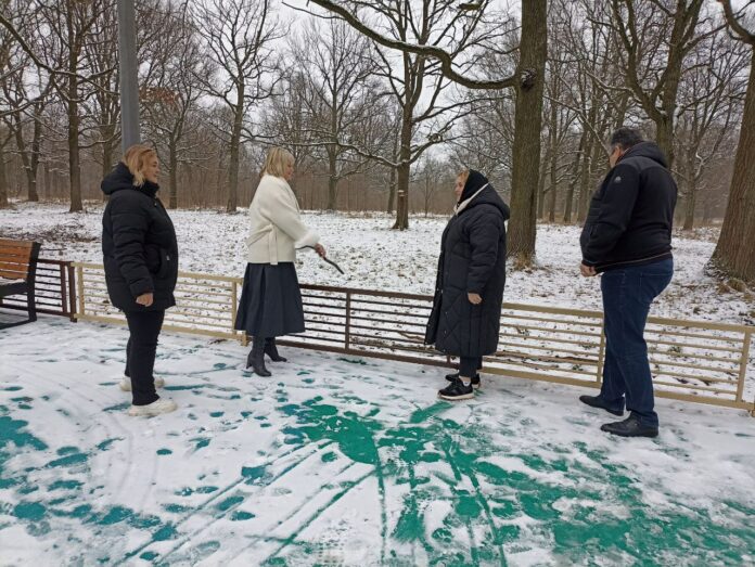 В горокруге Подольск провели проверку состояния лесной полосы в микрорайоне Климовск