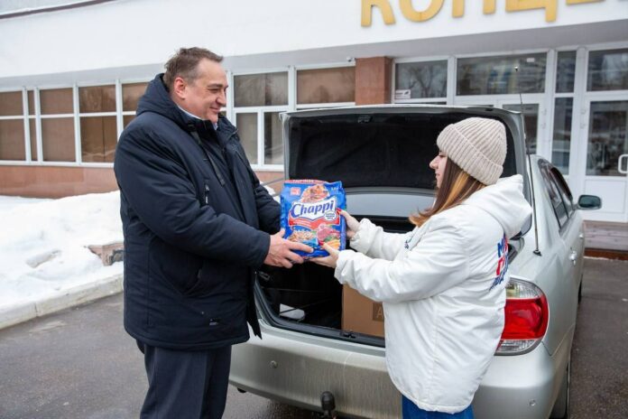 Председатель Совета депутатов Городского округа принял участие в сборе помощи для отправки в приюты...