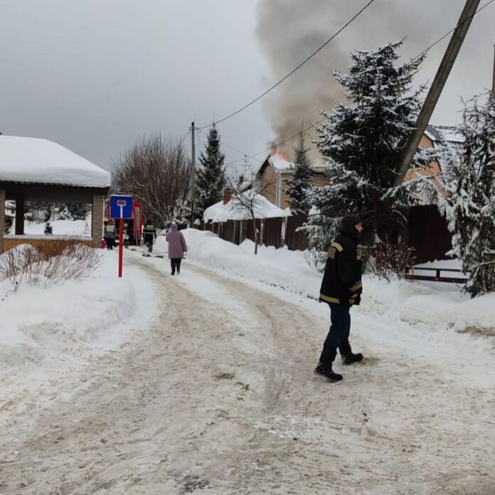 В подольском СНТ ликвидирован пожар