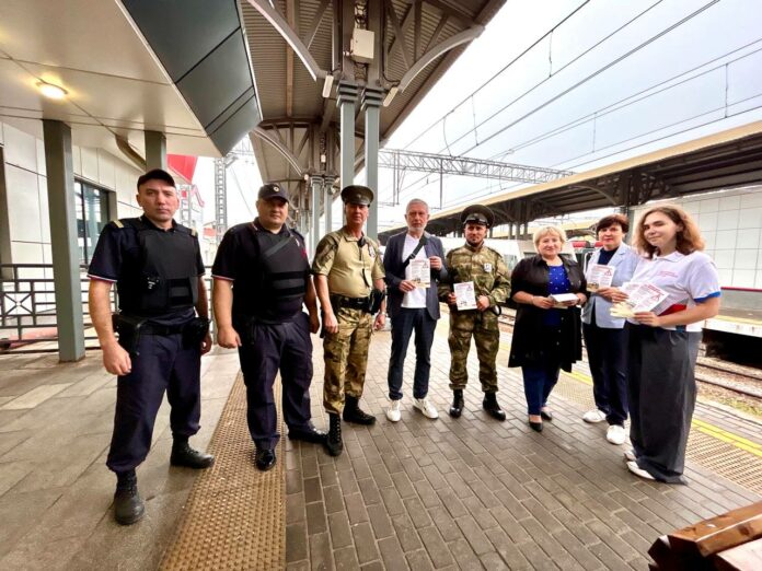 В Подольске продолжаются еженедельные профилактические рейды на ж/д станциях