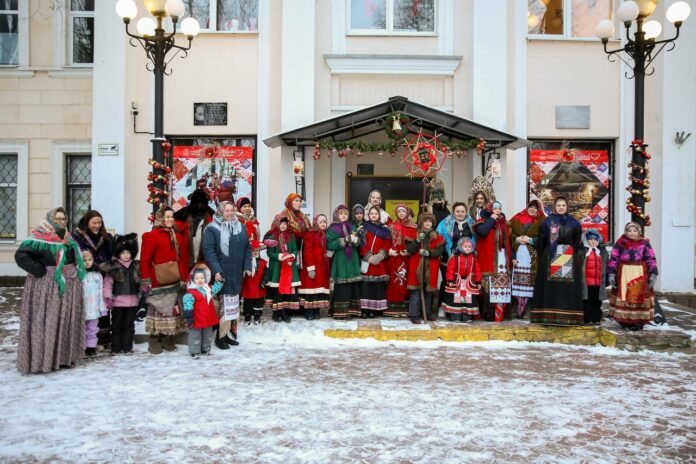 Рождественские колядования прошли в деревнях и селах Подольска
