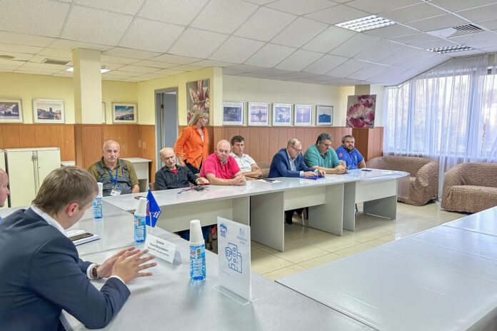 Очередная встреча «Управдом» прошла в микрорайоне Климовск