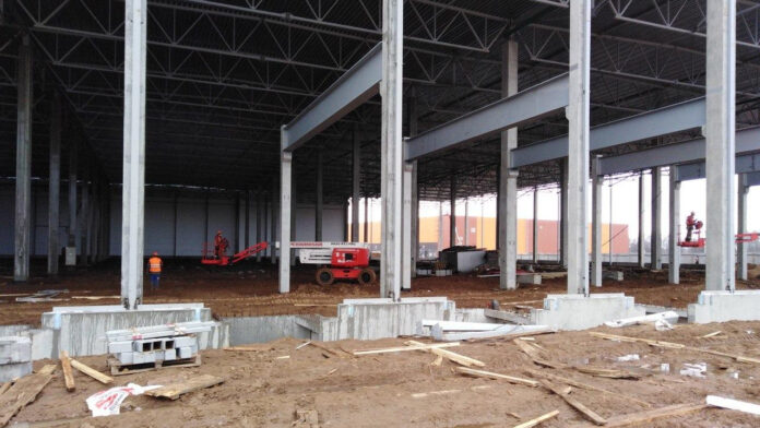 Реализацию проекта по организации производственно-складского комплекса произведет ООО «Мистраль Трейдинг» в Большом Подольске