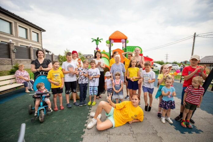 Детская площадка для юных подольчан