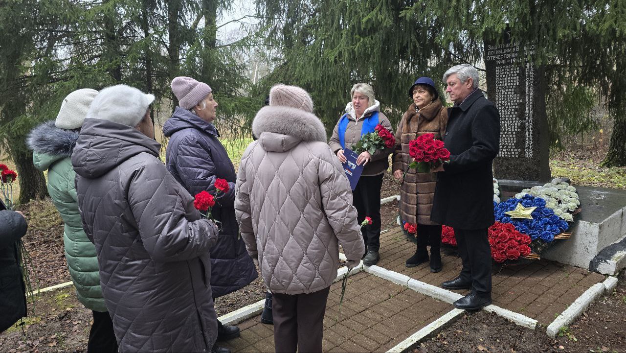 В Лаговском почтили память героев: 84 года контрнаступления под Москвой