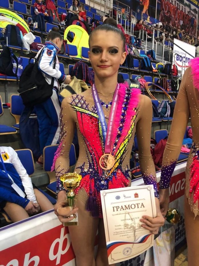 Жительница округа заняла 3 место на первенстве ЦФО по художественной гимнастике