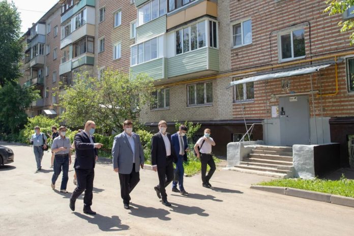 Горокруг Подольск посетил зампред Правительства Подмосковья Вадим Хромов