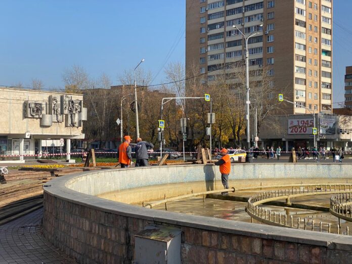 Завершается сезон работы фонтанов в Большом Подольске