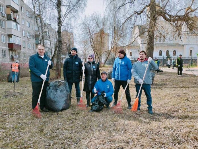 Второй субботник в Г.о. Подольск прошел продуктивно