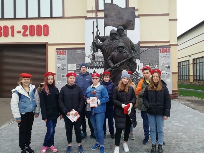 Подольские Юнармейцы приняли участие в закрытии «Вахты Памяти-2019»