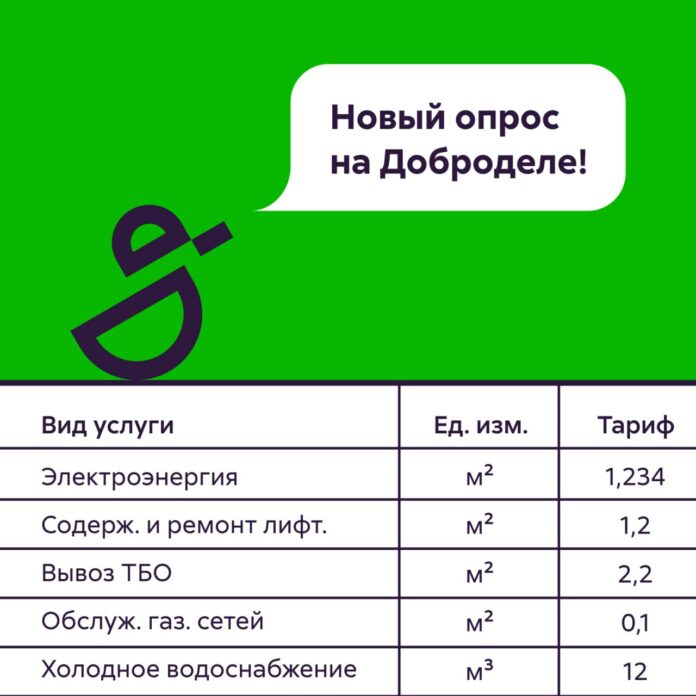Опрос о переходе на электронный платежный документ при оплате коммунальных услуг