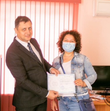 В Подольском центре занятости населения вручили удостоверения о повышении квалификации