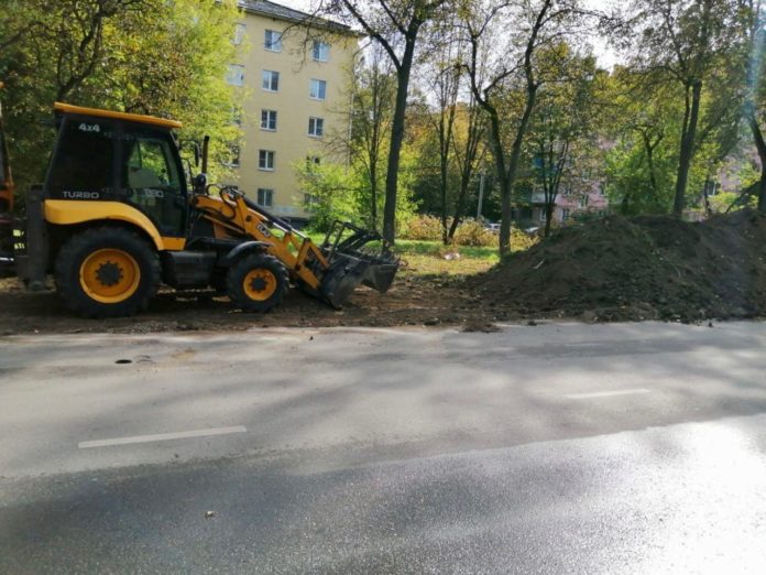 На новой экопарковке в Климовске создадут ‍27 машино-мест
