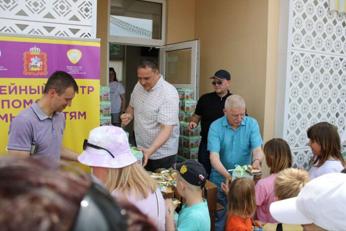 Однопартийцы приняли участие в организации праздничного мероприятия для детей