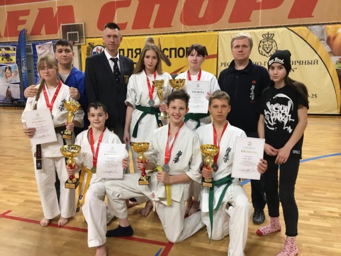Спортсмены Подольска – победители Чемпионата и первенства Московской области по кёкусинкай каратэ