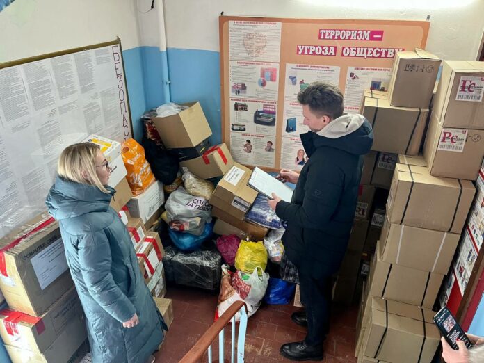 Очередная партия гуманитарного груза отправлена в зону СВО из Подольска