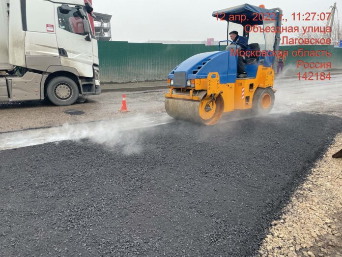 На дорогах Подольска в текущем году ликвидировали более тысячи ям