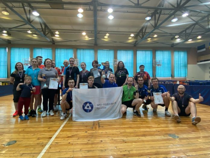 Соревнования по настольному теннису среди мужских и женских команд состоялись в Подольске