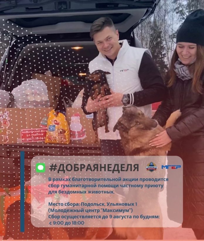 Информируем подольчан: стартовала благотворительная акция «Счастливый хвост»